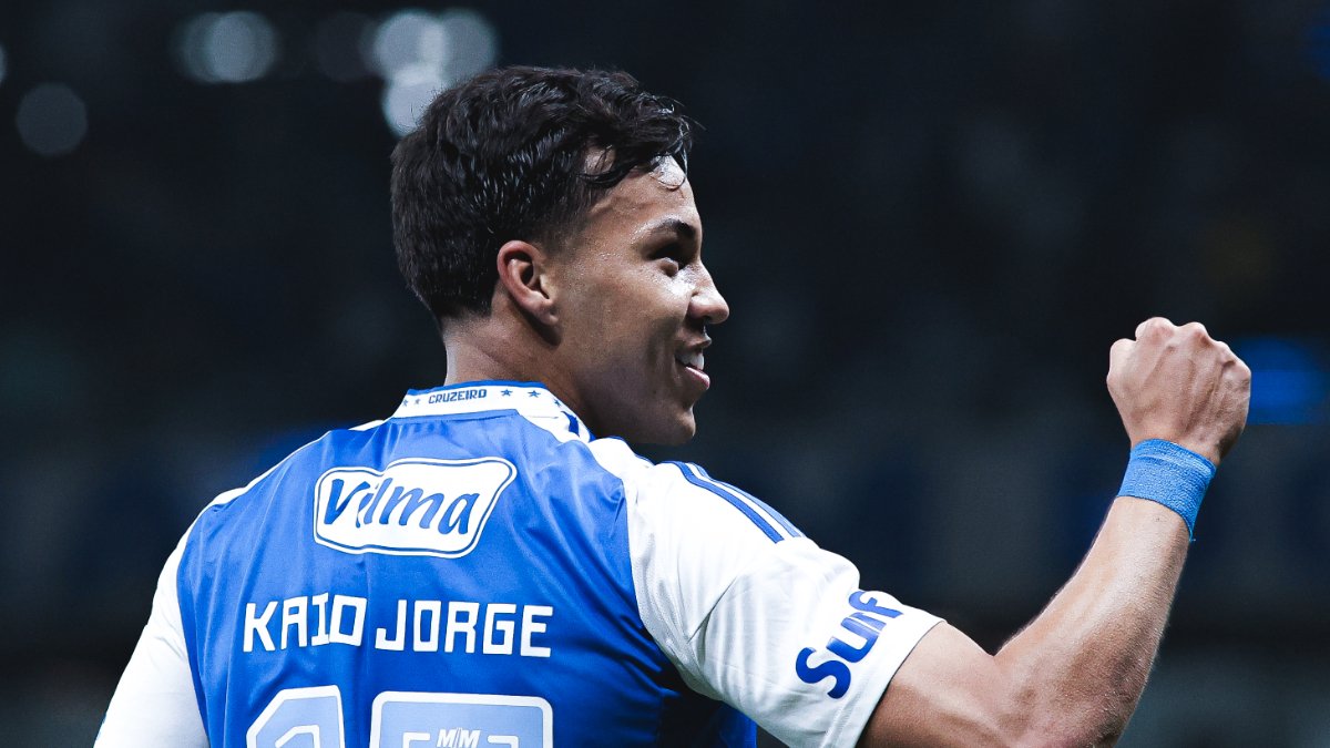 Kaio Jorge, centroavante do Cruzeiro (foto: Gustavo Martins/Cruzeiro)