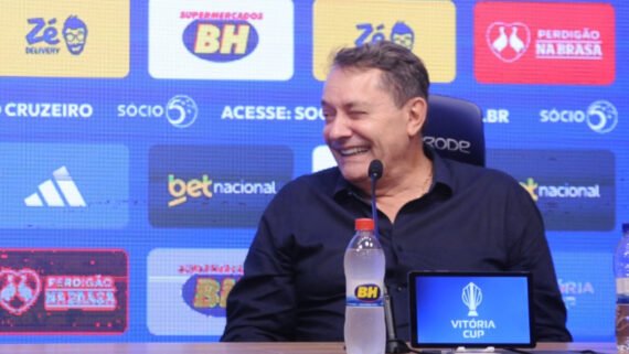 Pedro Lourenço, sócio majoritário da Sociedade Anônima de Futebol (SAF) do Cruzeiro (foto: Alexandre Guzanshe/EM/D.A Press)