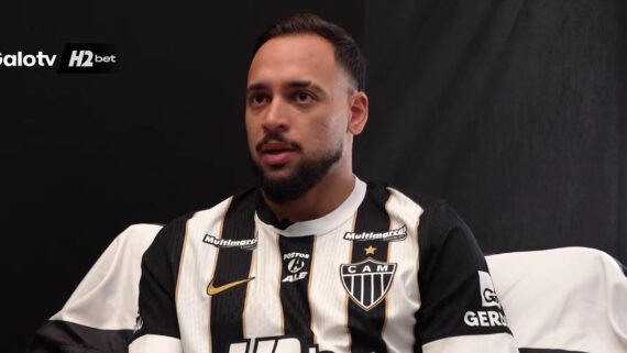 Maycon durante entrevista à GaloTV (foto: GaloTV)