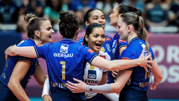 Minas venceu o Maringá por 3 sets a 0 (foto: Hedgard Moraes/MTC)