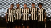 Os cinco reforços já anunciados pelo Atlético para 2025 (foto: Túlio Santos/EM/D.A. Press)