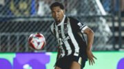 Rony, atacante do Atlético, durante jogo contra o North (foto: Pedro Souza/Atlético)