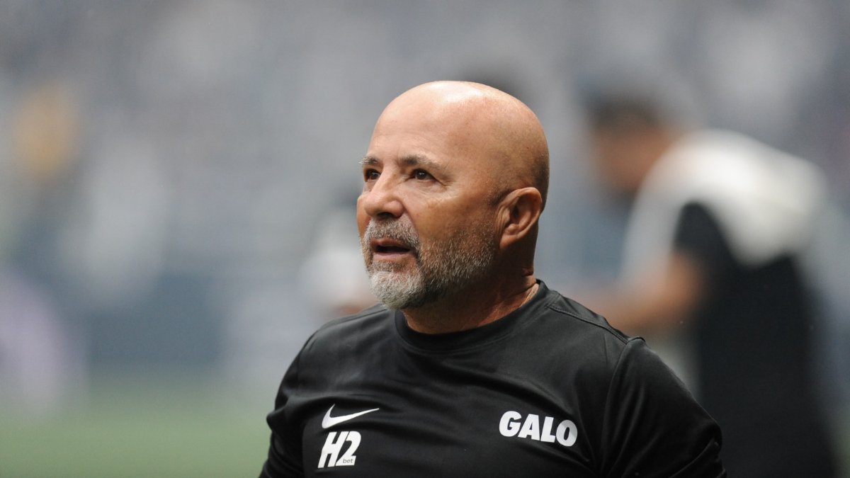 Sampaoli, técnico do Atlético (foto: Alexandre Guzanshe/EM/DA.Press)