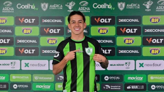 Segovinha é o segundo estrangeiro do América em 2026 (foto: Mourão Panda/América)