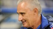 Tite, técnico do Cruzeiro, no Mineirão, em Belo Horizonte (foto: Alexandre Guzanshe/EM/D.A Press)