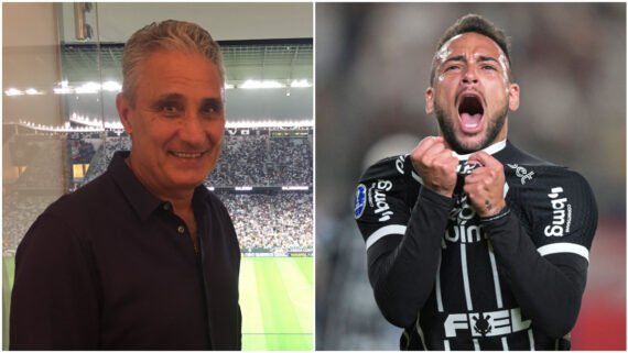 Tite trabalhou com Maycon no Corinthians (foto: Divulgação/Corinthians e Ernesto BENAVIDES / AFP)