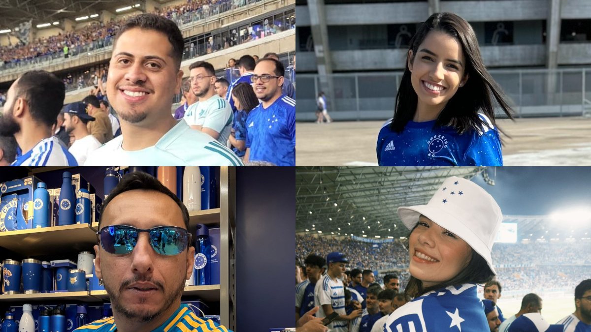Torcedores do Cruzeiro (foto: Arquivo pessoal)
