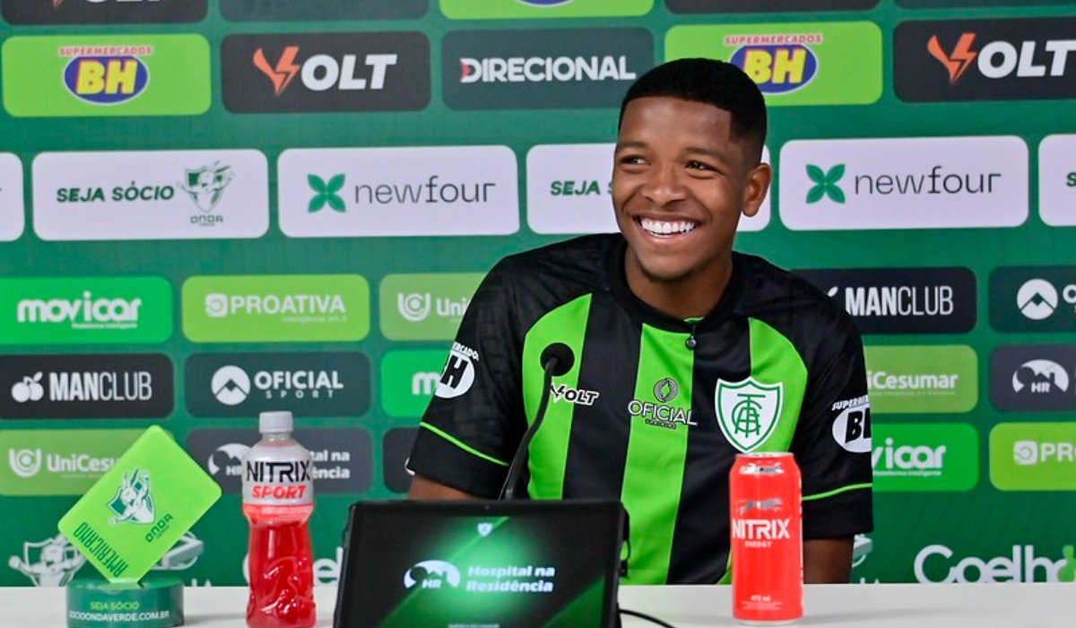 Yarlen é o novo reforço do América (foto: Mourão Panda/América)