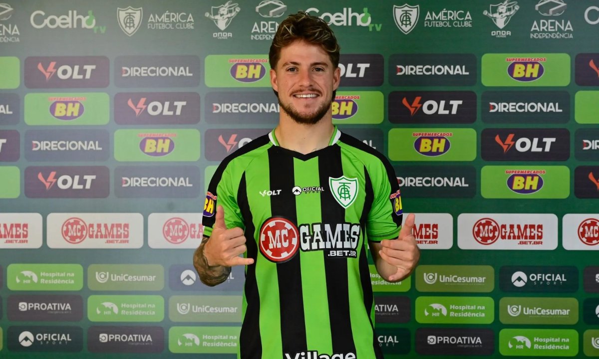 Guilherme Pato, atacante que estava no Mirassol (foto: Divulgação/América)