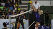 Jogadoras de Praia Clube e Minas em quadra pelo Mineiro Feminino de Vôlei (foto: Patricy Albuquerque/ @patricyphotography)