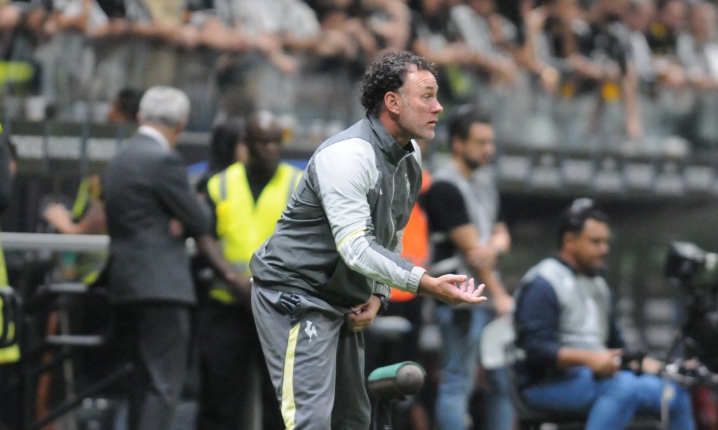 Milito em Atlético 4 x 0 Caracas na Arena MRV (foto: Alexandre Guzanshe/EM/DA.Press)
