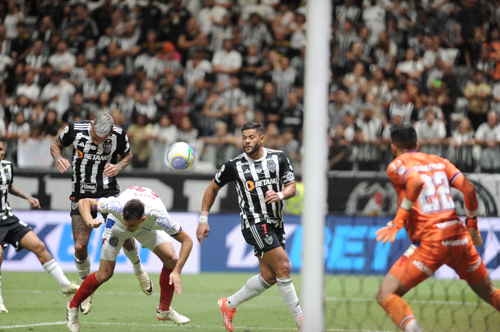 Atlético e Bahia empataram no Campeonato Brasileiro - (foto: Alexandre Guzanshe/EM/D.A Press)