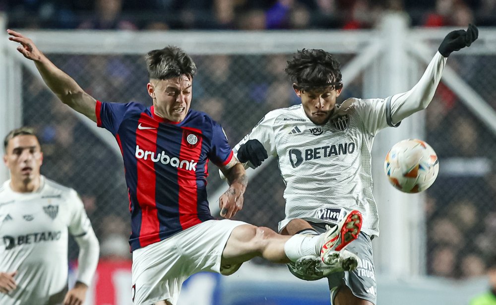 San Lorenzo e Atlético se enfrentam pelas oitavas de final da Copa Libertadores (foto: Pedro Souza/Atlético)
