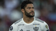 Hulk antes de Fluminense x Atlético (foto: Pedro Souza/Atlético)