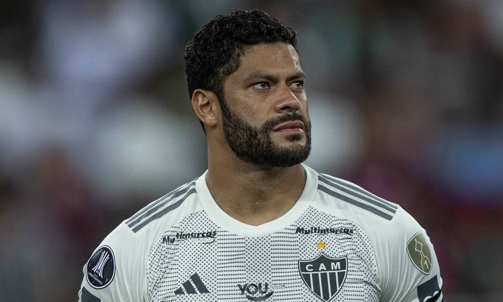 Hulk antes de Fluminense x Atlético (foto: Pedro Souza/Atlético)