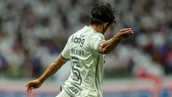 Scarpa foi acionado no segundo tempo na derrota do Atlético para o Bahia (foto: Pedro Souza/Atlético)