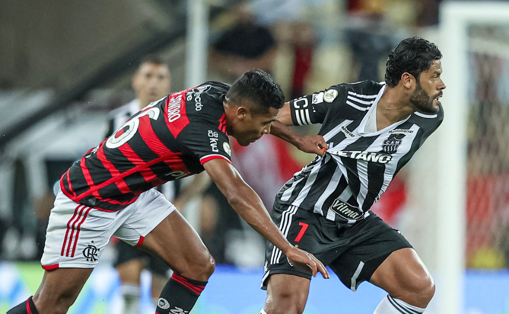 Flamengo e Atlético empataram no Maracanã, no Rio de Janeiro, por 0 a 0 - (foto: Pedro Souza/Atlético)