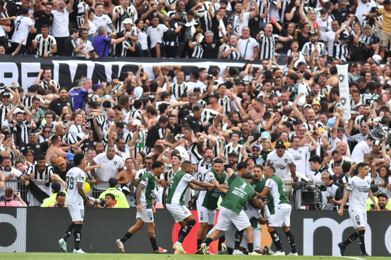 Botafogo campeão da Libertadores (foto: Alexandre Guzanshe/EM/D.A Press)