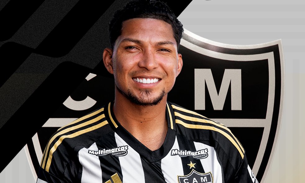 Rony, novo atacante do Atlético (foto: Divulgação/Atlético)