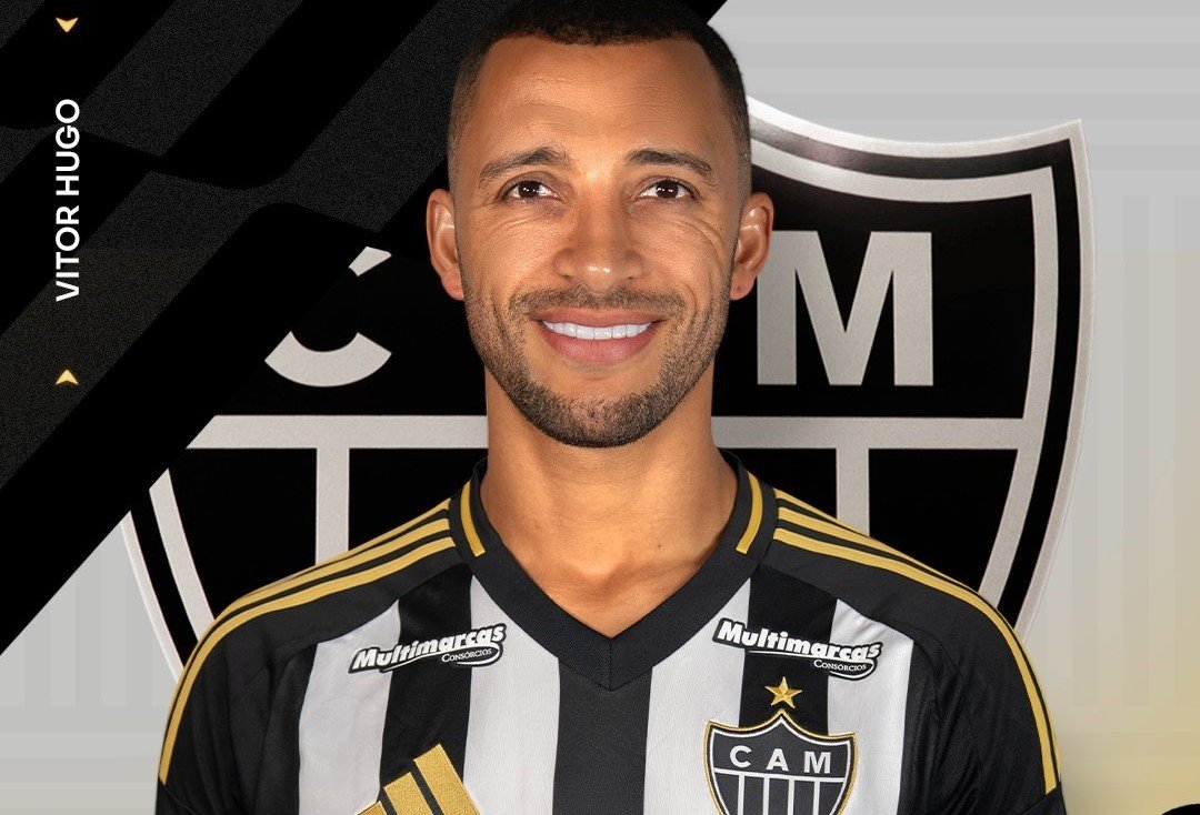 Vitor Hugo, novo zagueiro do Atlético (foto: Reprodução/Atlético)