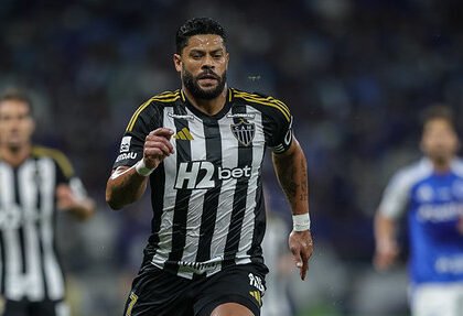 Hulk em ação durante Cruzeiro x Atlético (foto: Pedro Souza/Atlético)
