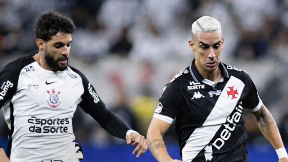 Lance do jogo entre Corinthians e Vasco pela final da Copa do Brasil (foto: Divulgação/Vasco)