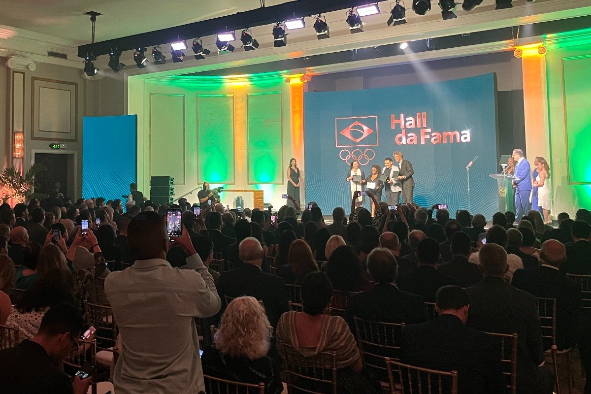 Evento promovido pelo COB para homenagear ex-atletas (foto: Pedro Bueno / No Ataque)