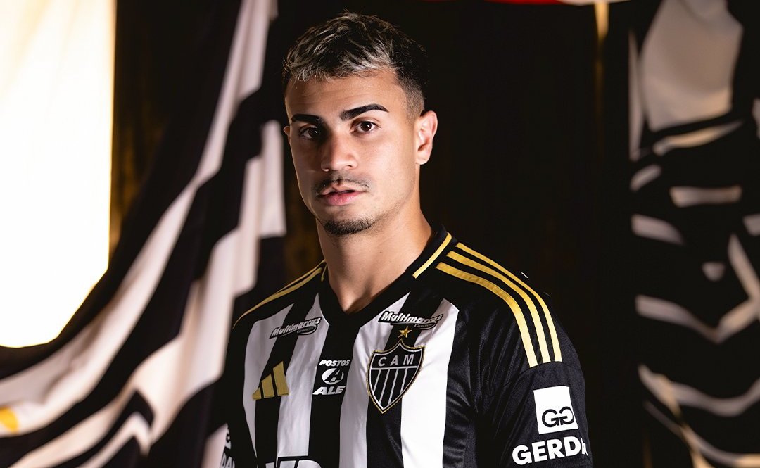 Reinier, novo reforço do Atlético (foto: Divulgação/Atlético)