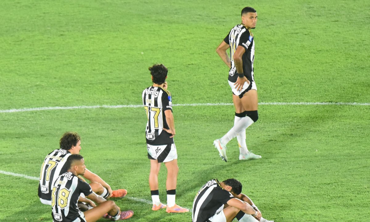 Atlético amargou vice da Sul-Americana (foto: JOSE BOGADO / AFP)