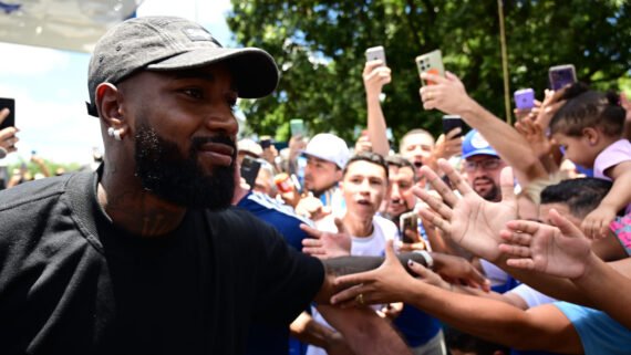 Meio-campista Gerson reforça o Cruzeiro na temporada 2026 (foto: Leandro Couri/EM/D.A Press)